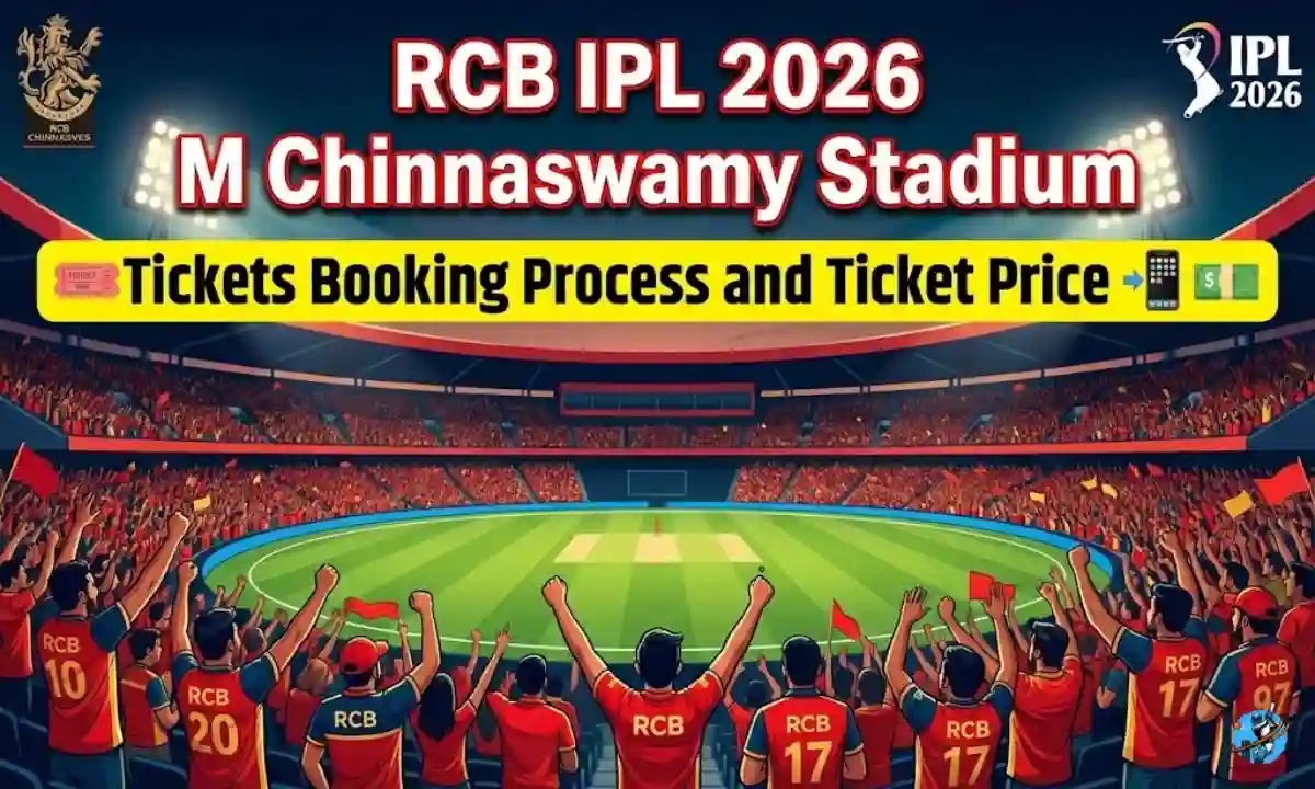 IPL 2026 M Chinnaswamy Stadium Tickets Booking Process and Ticket Price