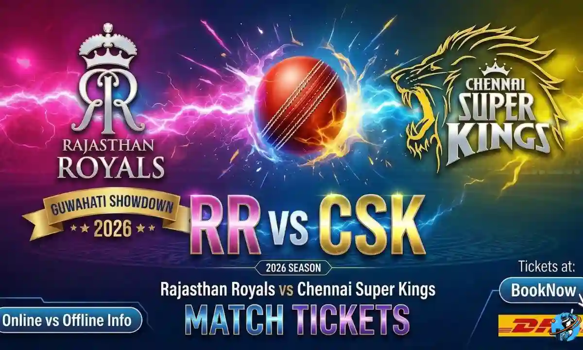 IPL CSK vs RR Match Tickets Price 2026 and Ticket Booking Online