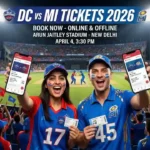 DC vs MI Tickets Price | IPL 2026 MI vs DC Match Ticket Booking Online